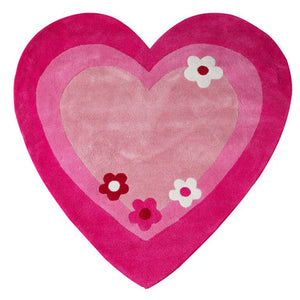 Kids Love Heart Rug | Kids Rugs