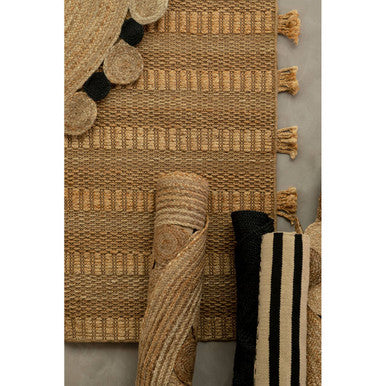 Bosie Demir Round Natural Jute Rug
