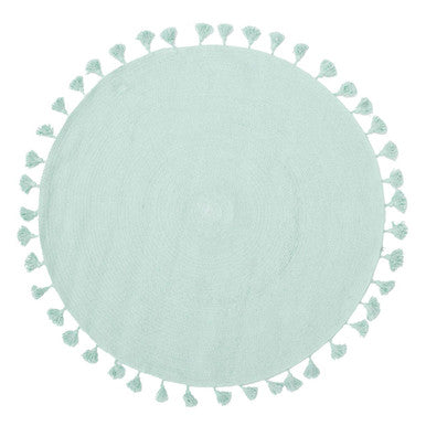 Kids Green Round Rug