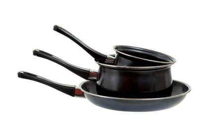 Amos 3Pc Pan Set Black - Image 2