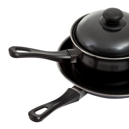 Amos 3Pc Pan Set Black - Image 6