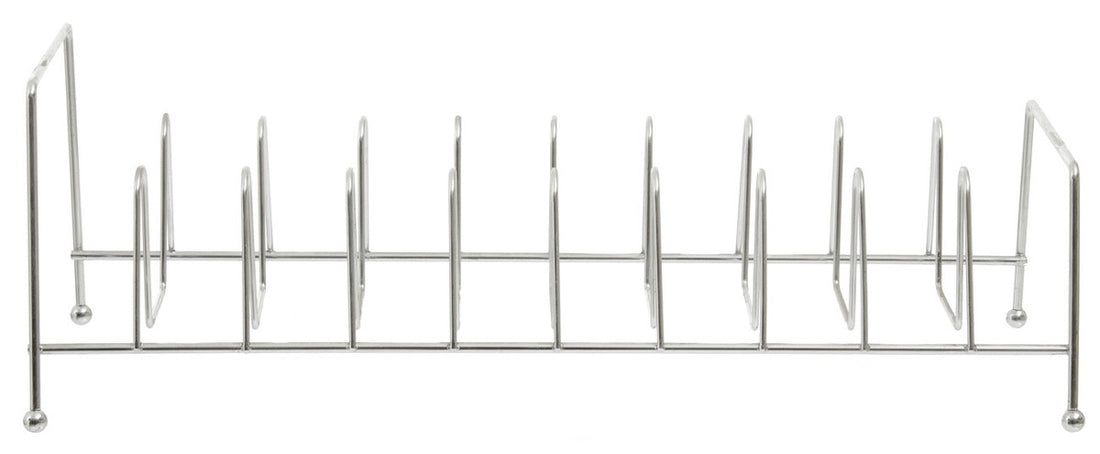 Gio Rectangular Plate Rack Chrome - Image 1