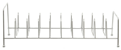 Gio Rectangular Plate Rack Chrome - Image 1