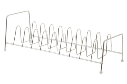 Gio Rectangular Plate Rack Chrome - Image 2