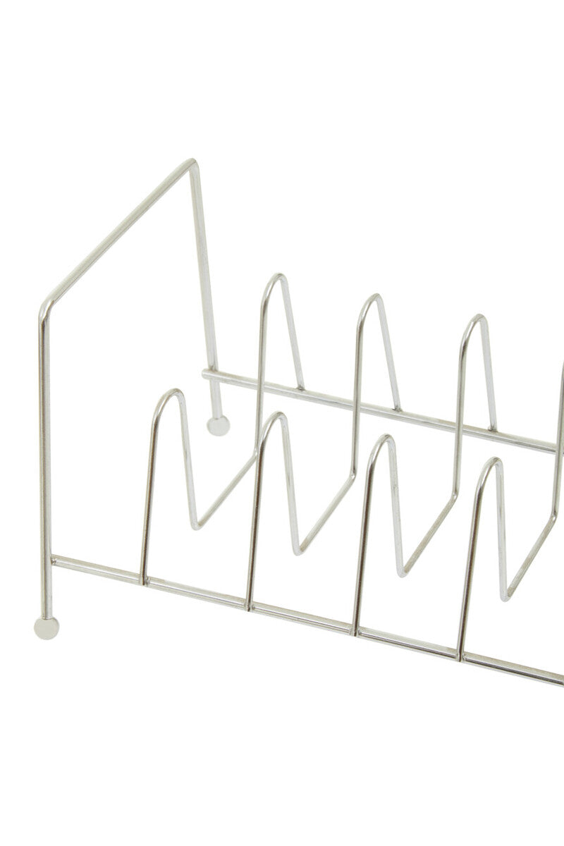 Gio Rectangular Plate Rack Chrome - Image 4