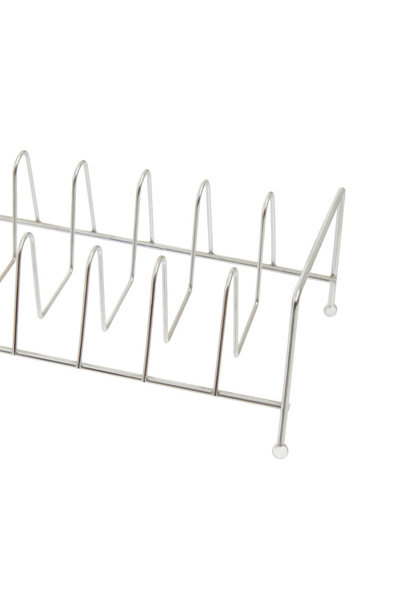 Gio Rectangular Plate Rack Chrome - Image 5
