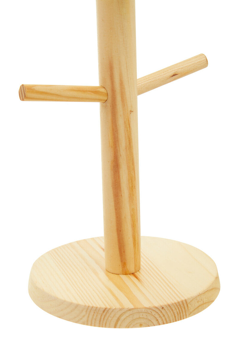 Nolan Pine Wood 6 Cup Mug Tree - Image 7