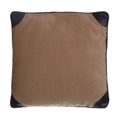 Heritage Leather Effect Texture Cushion - image 1