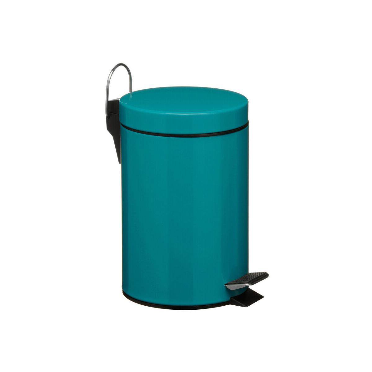 3 LtrTurquoise Pedal Bin - Orsina