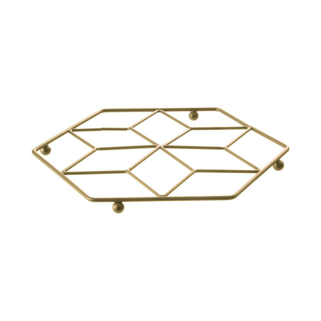 Vertex Matte Gold Contour Trivet