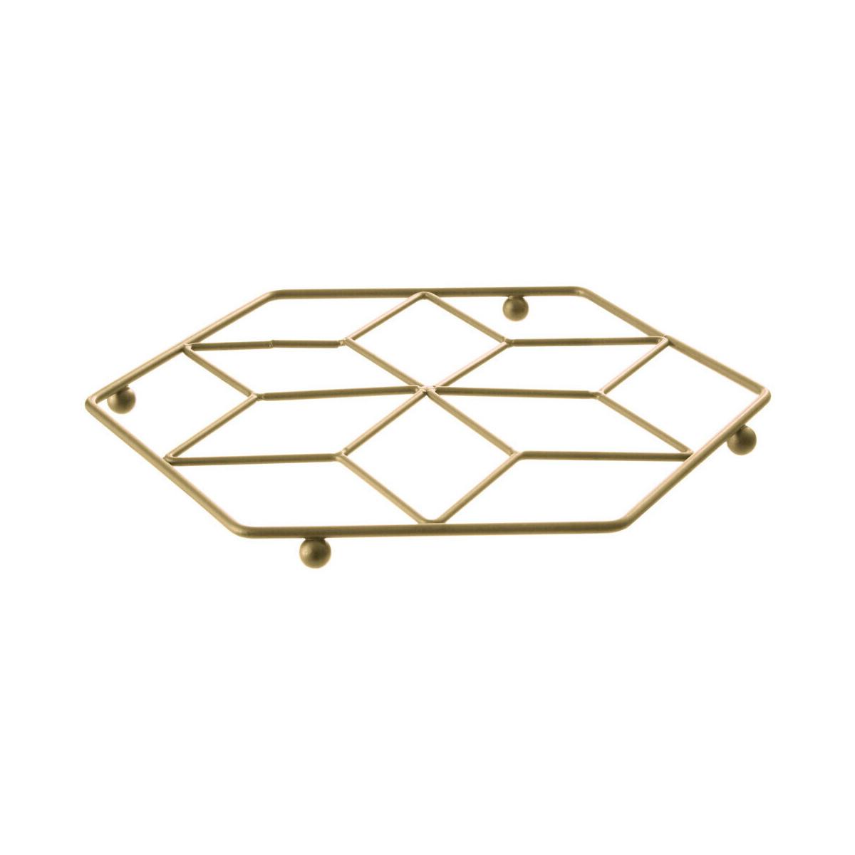 Vertex Matte Gold Contour Trivet