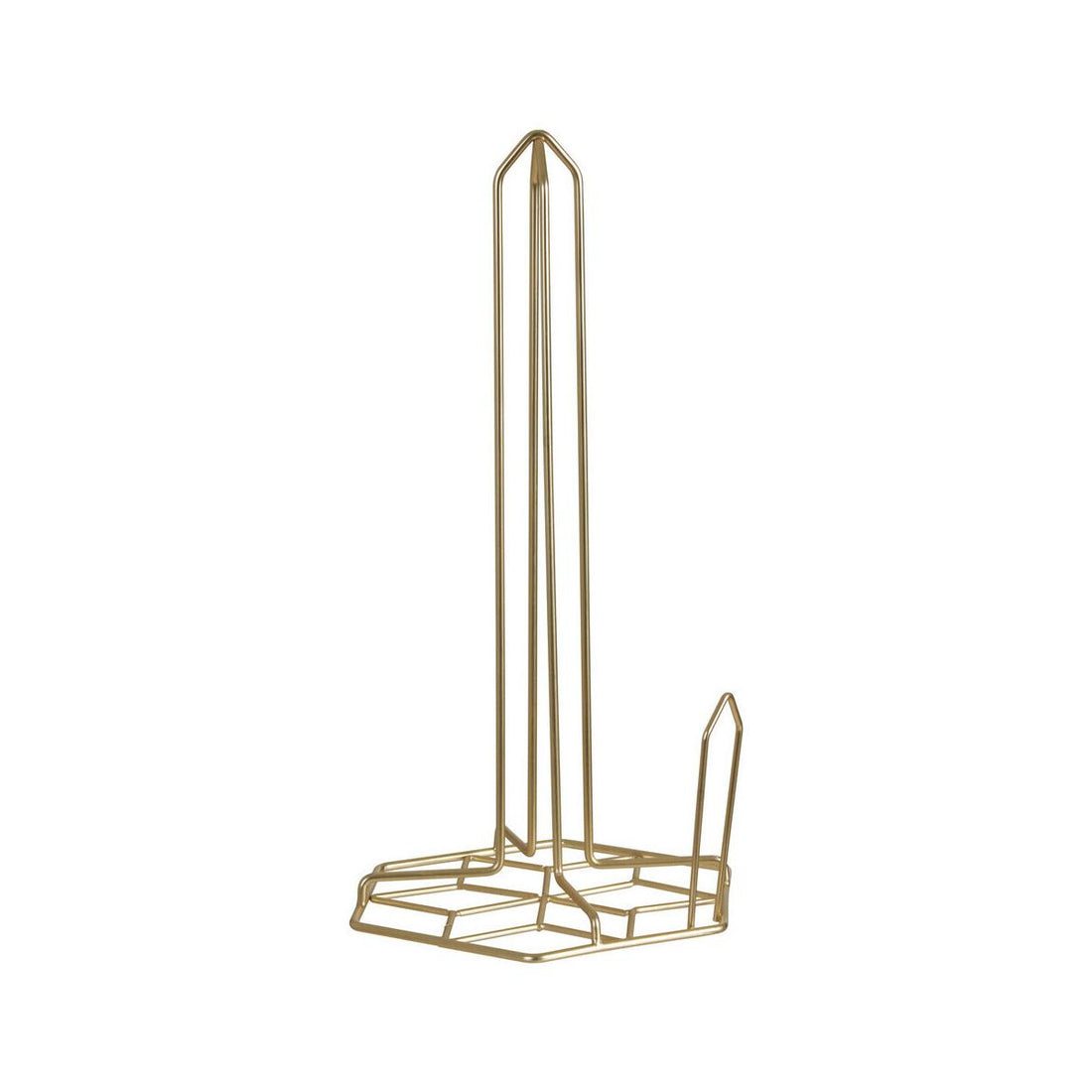Vertex Kitchen Roll Holder With Matte Gold Finish