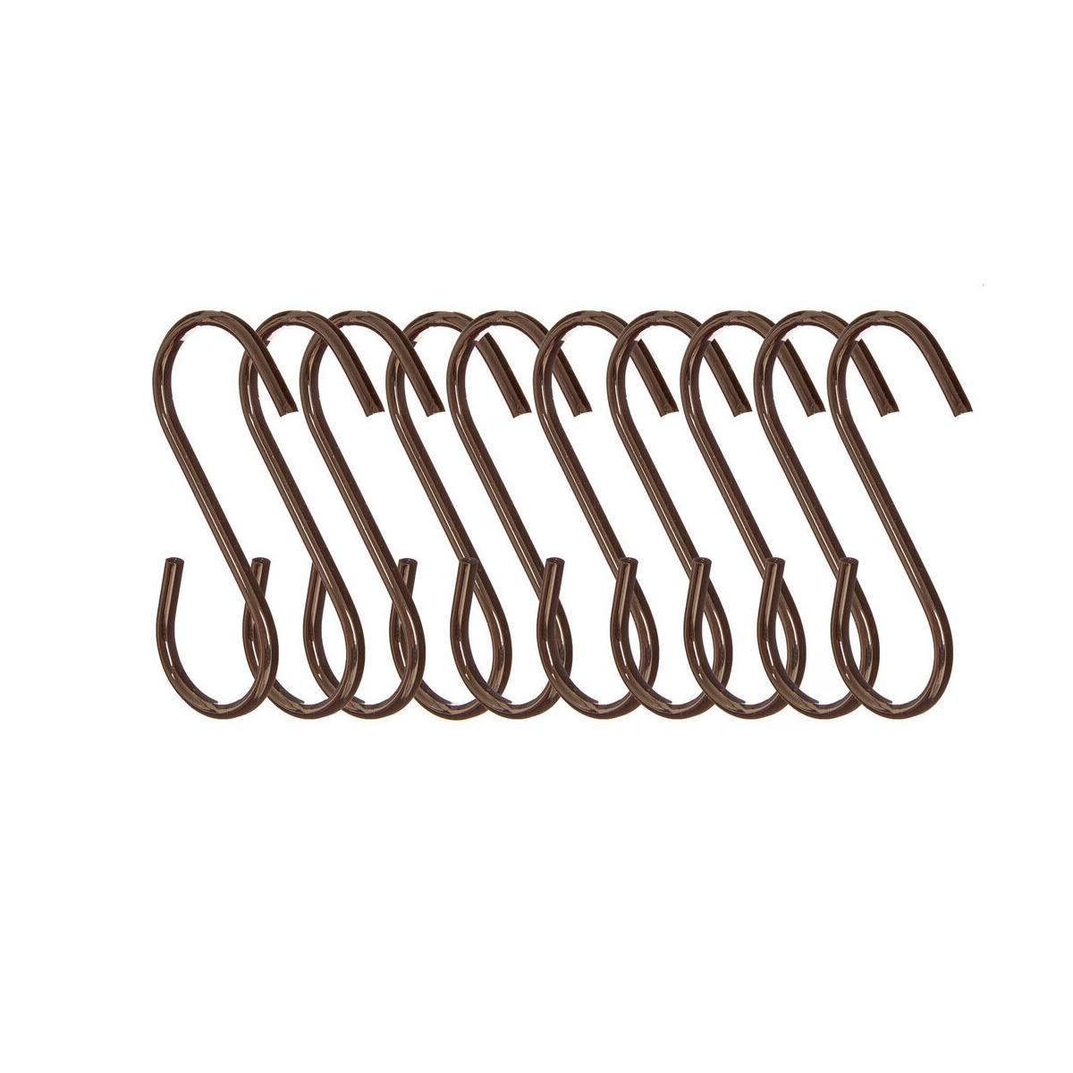 Sorello Set of 10 Gunmetal Black Hooks
