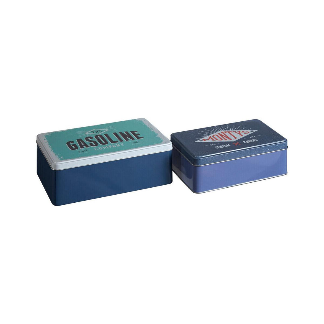 Paice Set of 2 Hot Rod Storage Tins