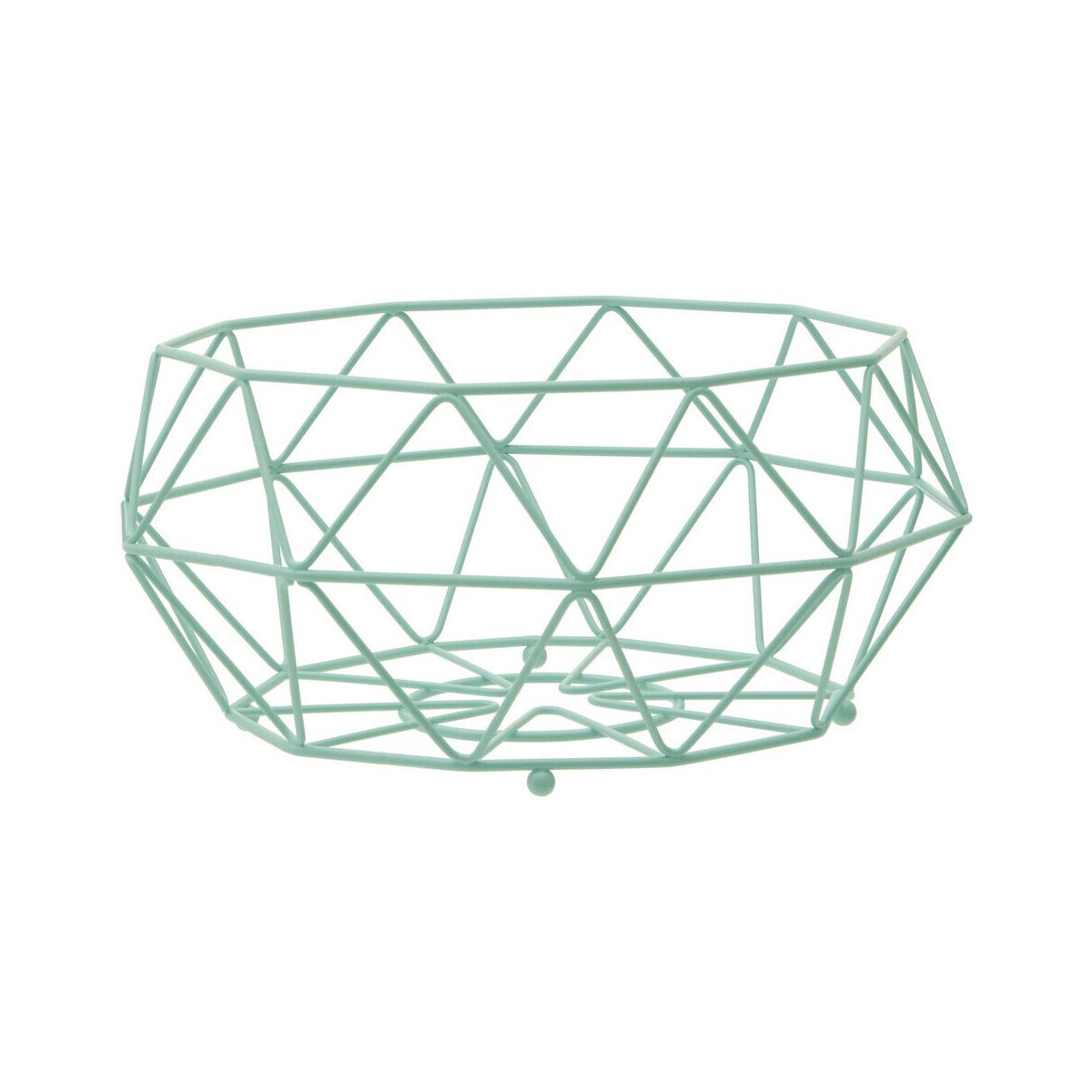 Vertex Green Fruit Basket with Ball Feet