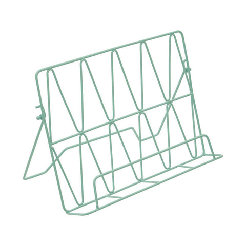 Vertex Pastel Green Finish Cookbook Stand