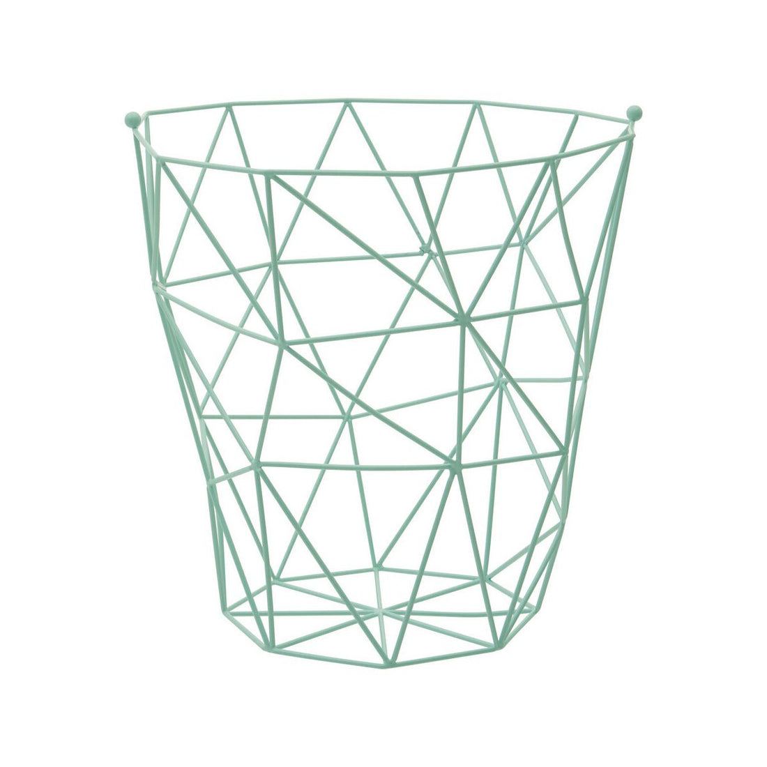 Vertex Green Finish Storage Basket