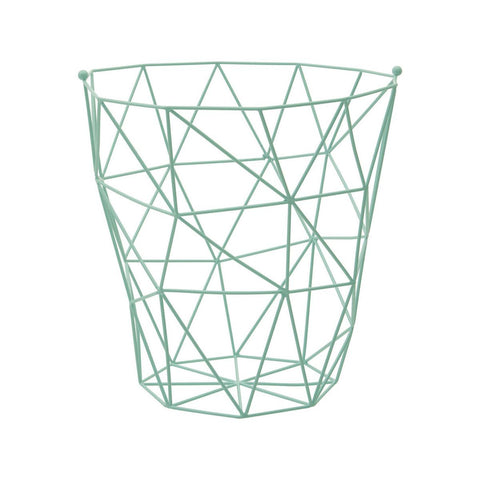 Vertex Green Finish Storage Basket