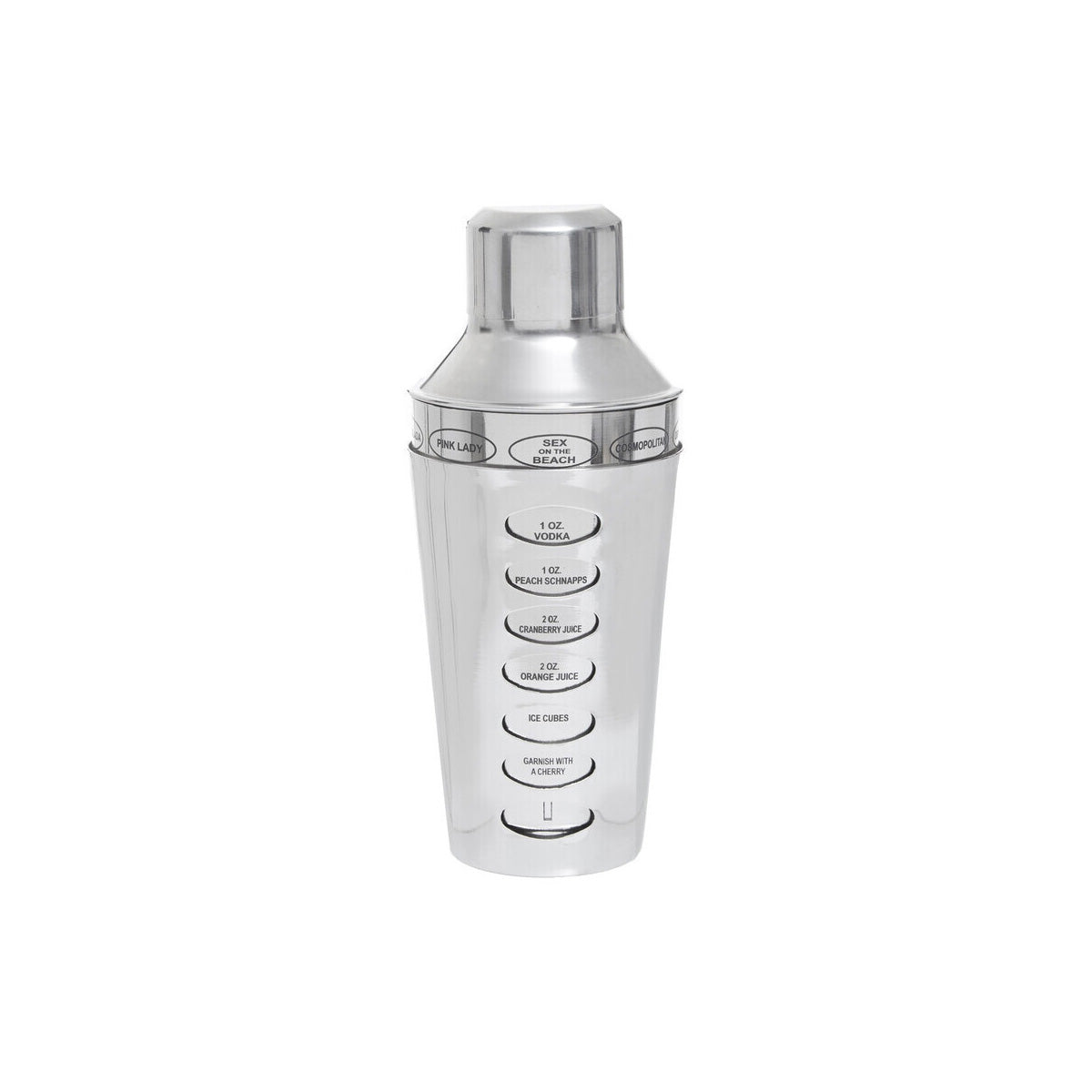 Recipe Silver Cocktail Shaker