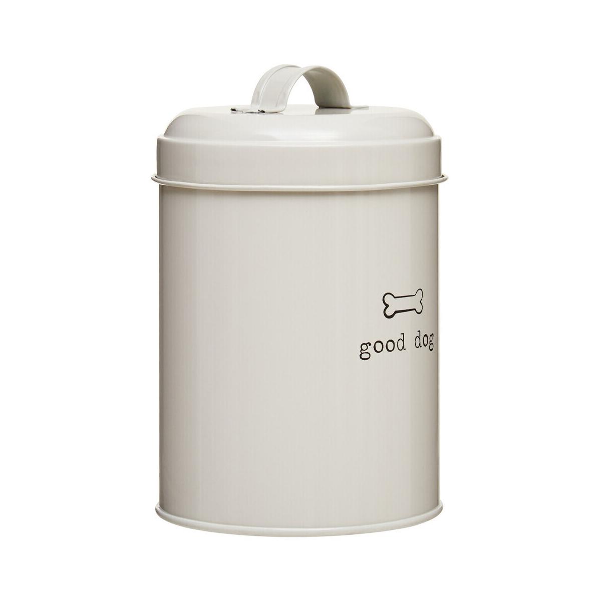Adore Pets 1.2Ltr Good Dog Grey Food Storage Canister
