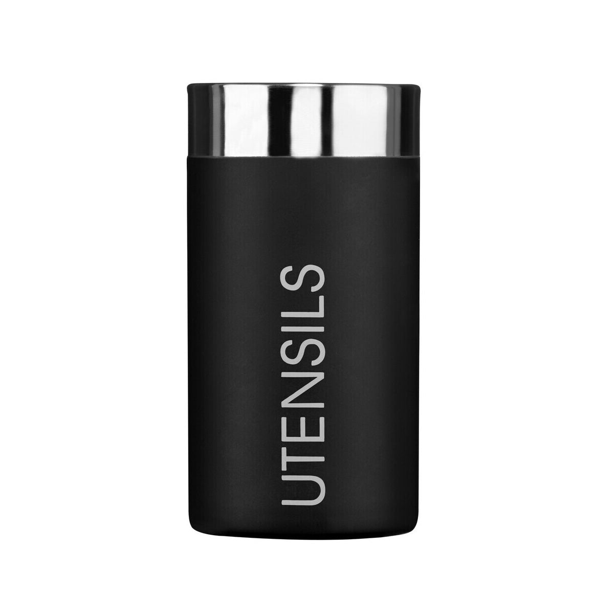 Black Enamel Utensils Holder