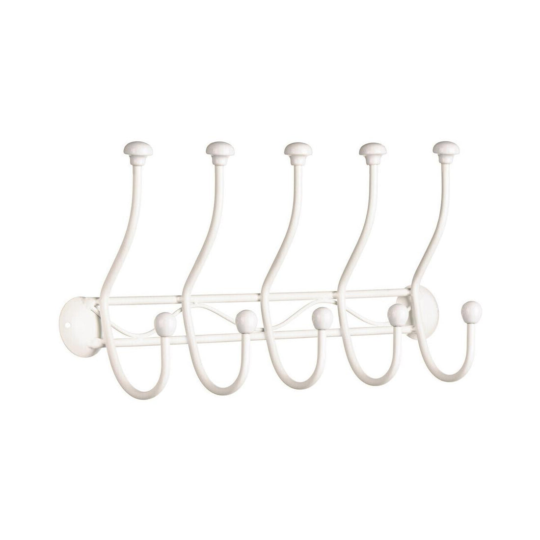 Chic Wall Screw Fixing 10 Hook Hanger