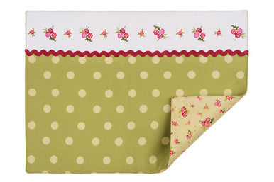 Set Of Four Rose Cottage Placemats