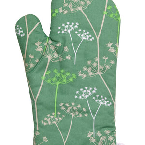 Single Oven Glove | Cow Parsley