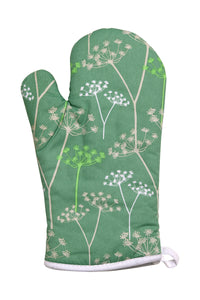 Single Oven Glove | Cow Parsley