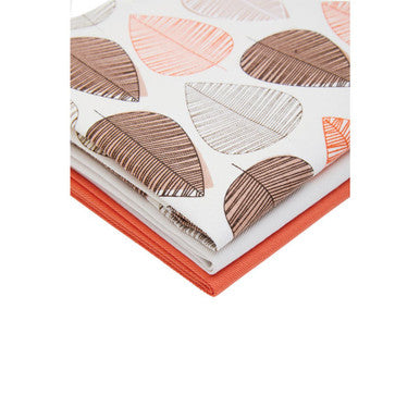 Set Of Three Orange Leaf Tea Towels - image 3