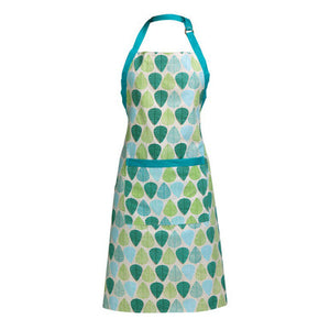 Printed Apron | Green Leaf