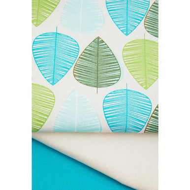 Set Of Three Green Leaf Tea Towels - image 6