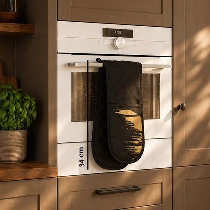 Double Oven Glove | Modern Retro