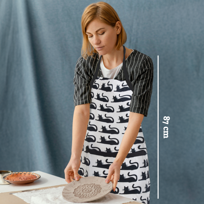 Black Cat Apron - image 5