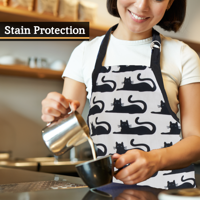 Black Cat Apron