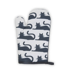 Single Oven Glove | Black Cat