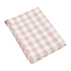 Doro Set Of Three Amber And White Tea Towels