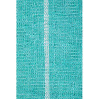 Doro Set Of 3 Green and White Waffle Tea Towels