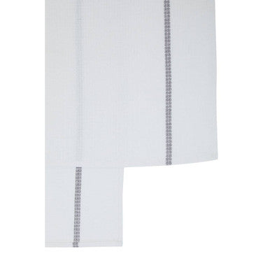 Doro Set Of 3 White and Grey Voilet Waffle Tea Towels