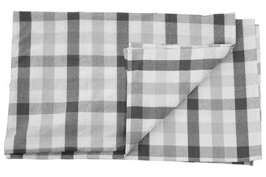 Thread &amp; Loom Grey And Black Tablecloth