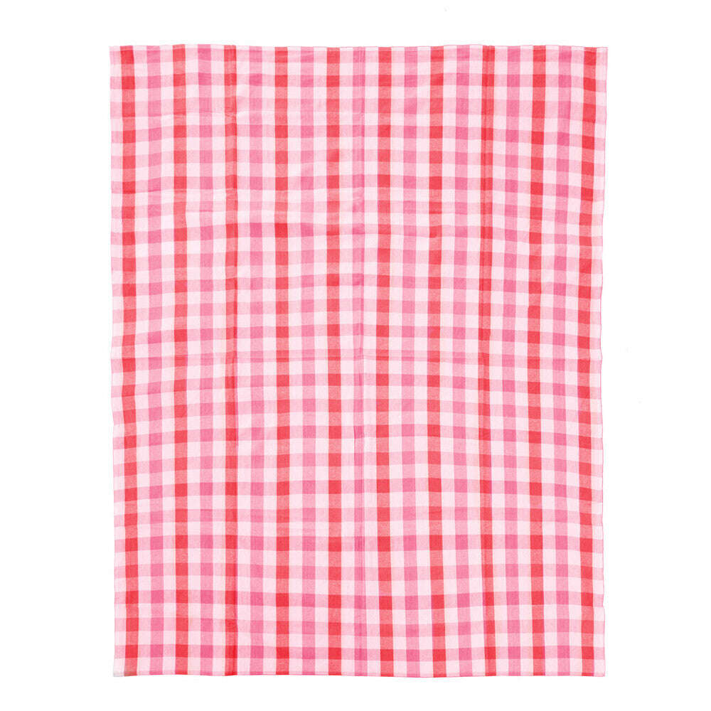 Thread &amp; Loom Pink And Poppy Tablecloth