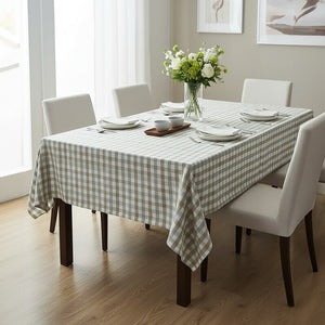 Check Design Tablecloth | Thread and Loom