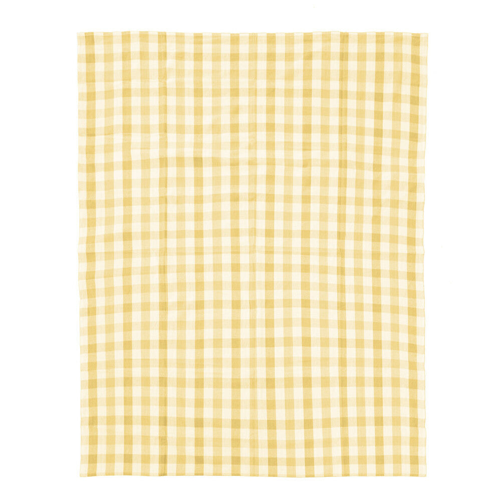 Thread &amp; Loom Toasted Garden Yellow And Yellow Tablecloth