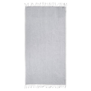 Grey Hammam Beach Towel | Thread and Loom