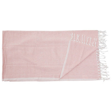 Thread &amp; Loom Coral Hammam Towel