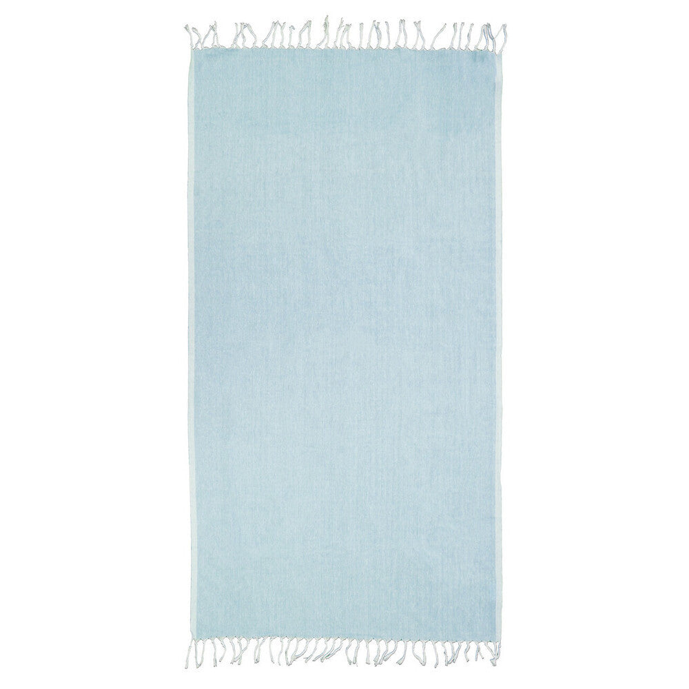 Thread &amp; Loom Heritage Blue Hammam Towel