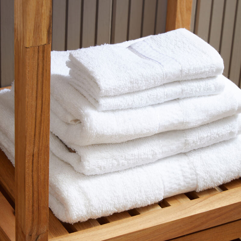 Thread and Loom 6 Piece White Towel Set