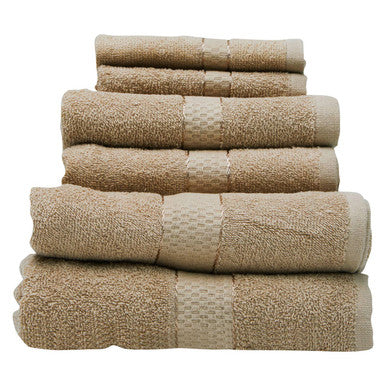 Thread &amp; Loom 6Pc Warm Sand Towel Set
