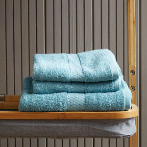 6 Piece Dusty Turquoise Towel Set | Thread and Loom