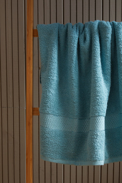 Thread and Loom 6 Piece Dusty Turquoise Towel Set